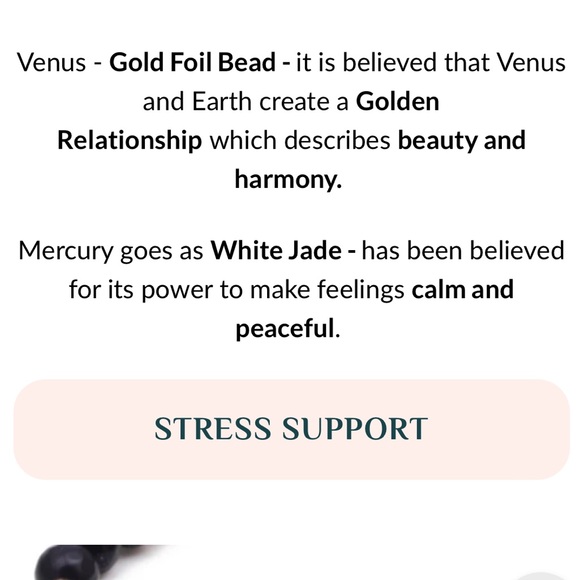 2/$20 • Solar System Bracelet Mindful Souls - Picture 5 of 8